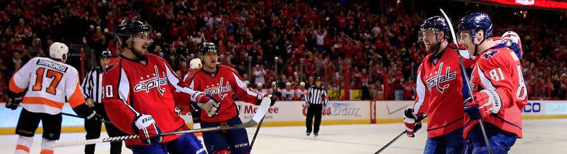 Дмитрий Орлов делает дубль в матче чемпионата НХЛ
